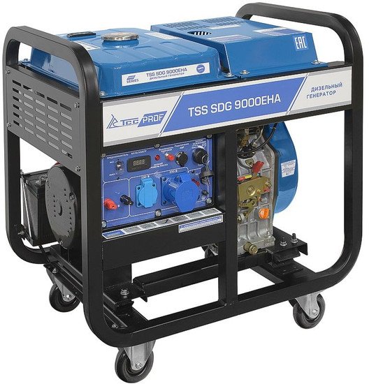 Дизельный генератор ТСС SDG 9000EHA - фото2