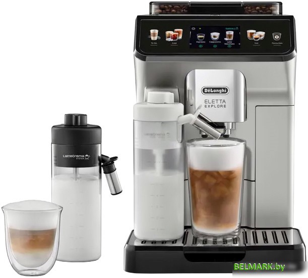 Эспрессо кофемашина DeLonghi Eletta Explore ECAM450.55.S - фото