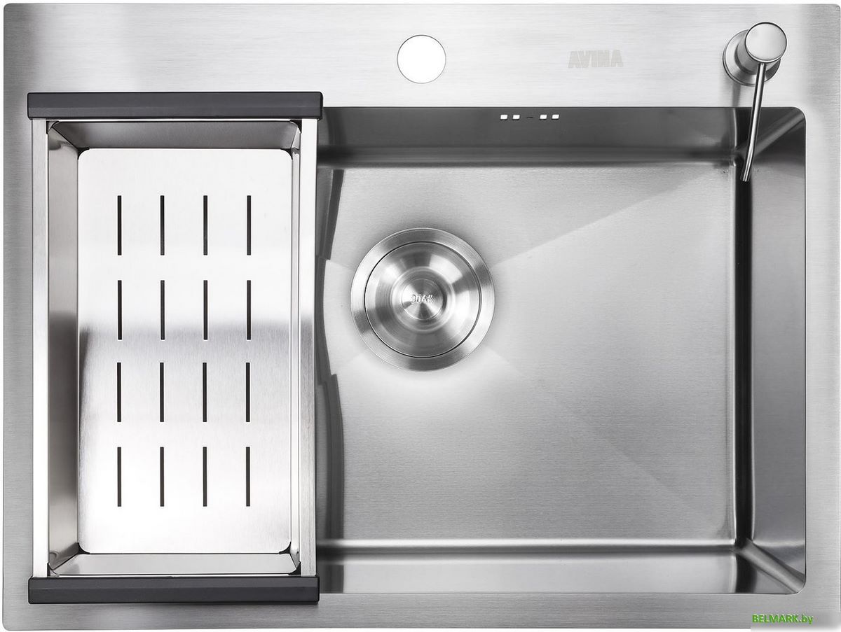 Кухонная мойка Avina HM6048 (нержавеющая сталь) - фото2