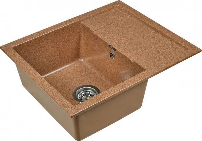 Кухонная мойка Gerhans В19 (терракот) - фото2
