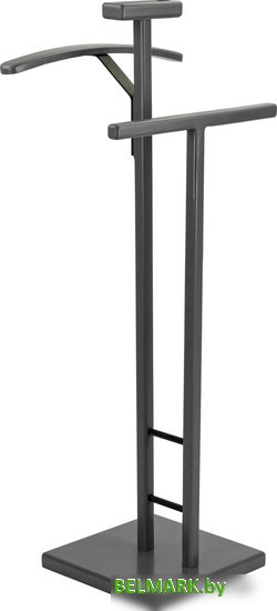 Стойка для одежды Мебелик Галант 340 (черный/серый графит) - фото