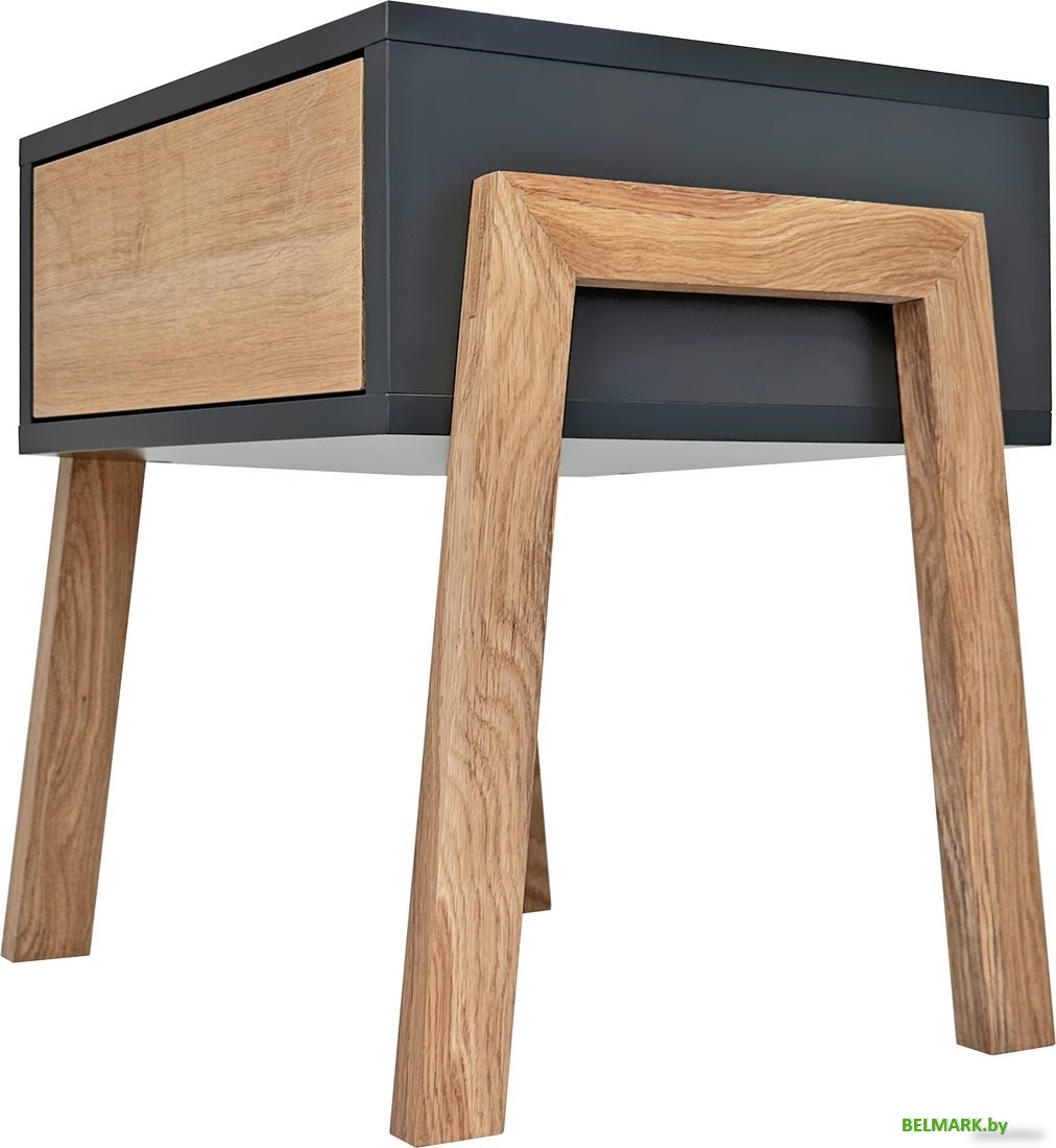 Комод Crafto Мунк 04 44x40x50 (графит дуб) - фото