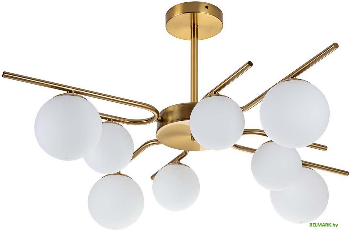 Люстра средней высоты Escada 642/8P (латунь) - фото2
