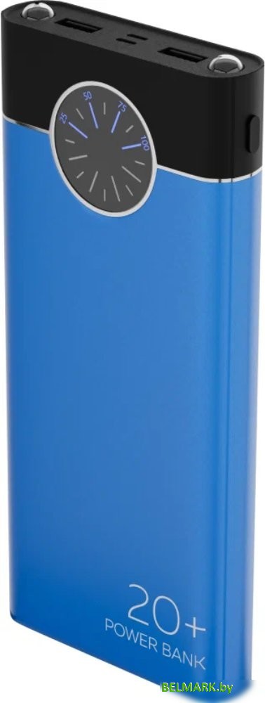 Внешний аккумулятор More Choice PB40-20 20000mAh (синий) - фото