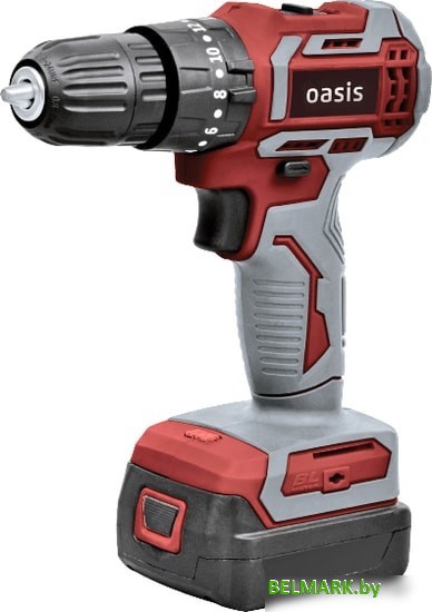 Дрель-шуруповерт Oasis ASB-18A (с 2-мя АКБ, кейс) - фото