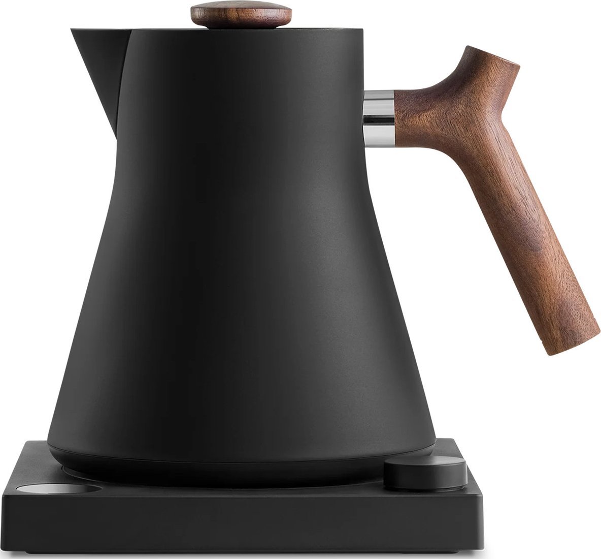 Электрический чайник Fellow Corvo EKG (черный/орех) - фото