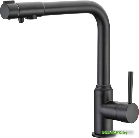 Смеситель Kaiser Teka (черный матовый) [13044-9 Bl] - фото