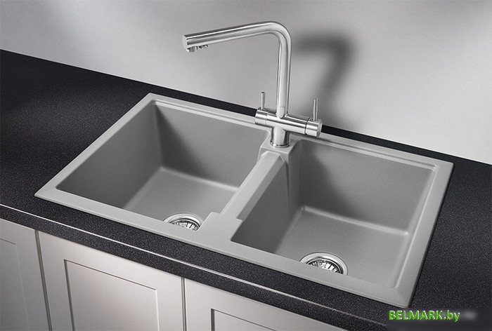Кухонная мойка Granula GR-8101 (алюминиум) - фото2