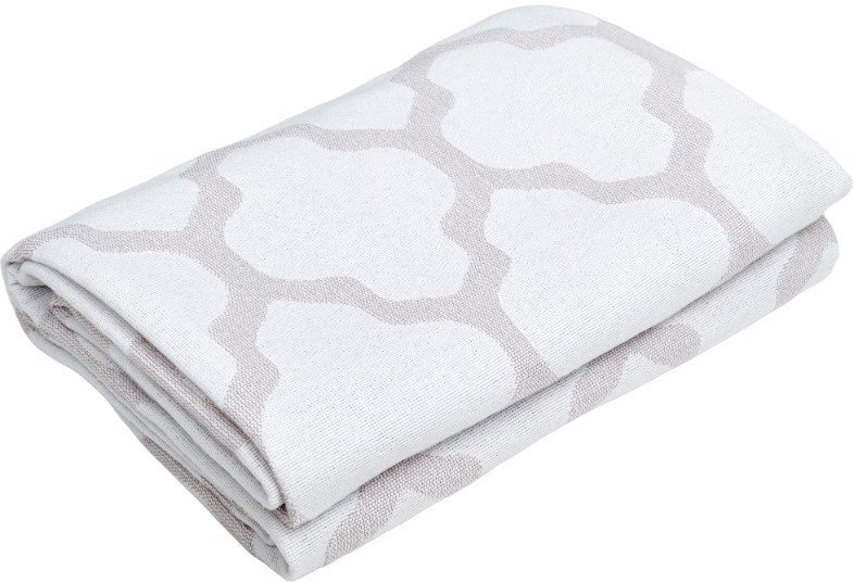 Покрывало Vladi Орнамент 150x200 50154 (белый/бежевый) - фото