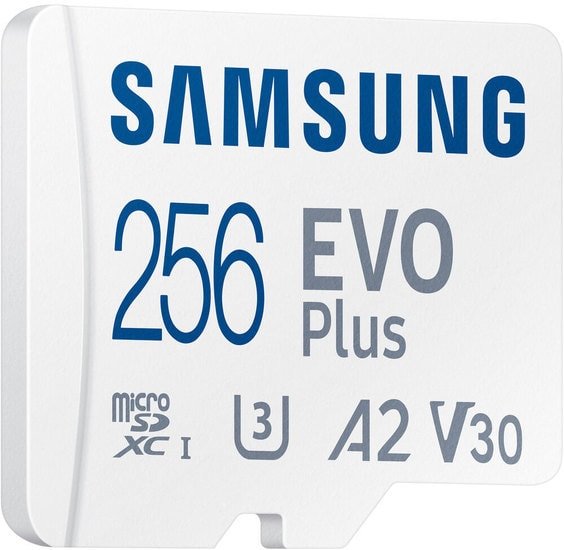 Карта памяти Samsung EVO Plus 2021 microSDXC 256GB (с адаптером) - фото2