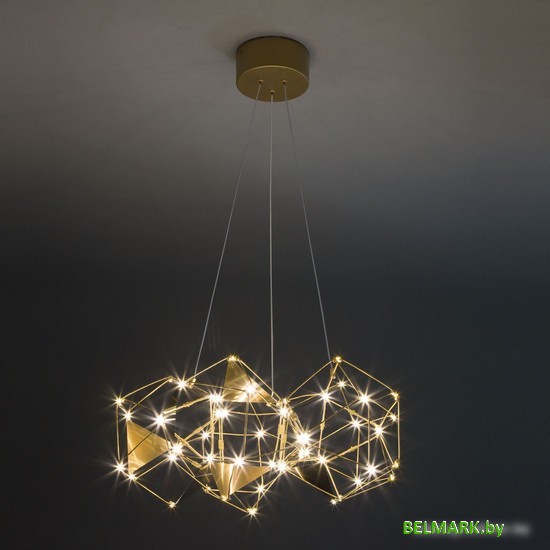 Подвесная люстра Евросвет 90369/5 медь - фото2