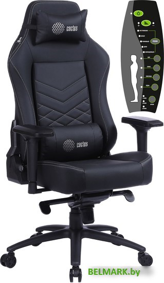 Кресло CACTUS CS-CHR-0112BL-M (черный) - фото