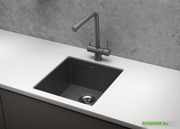 Кухонная мойка Granula GR-4445U (графит матовый) - фото2