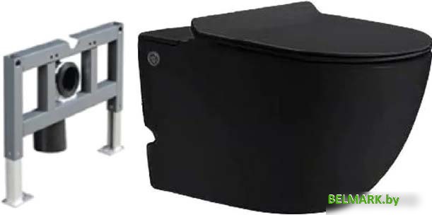 Унитаз подвесной SantiLine SL-5031MB - фото