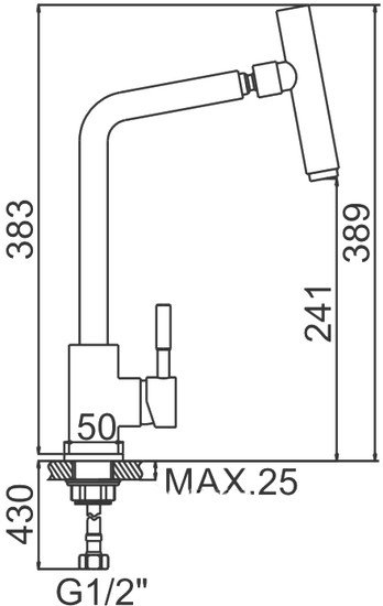 Смеситель Ledeme H98 L4998-5 - фото2