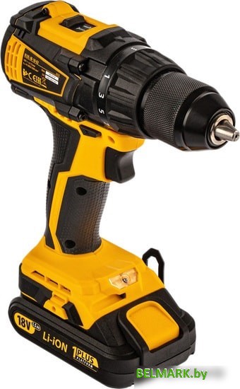 Дрель-шуруповерт Denzel BLDL-IB-IB-18-02 (с 2-мя АКБ, кейс) - фото2