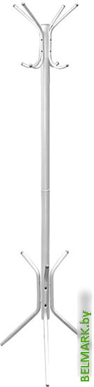 Вешалка для одежды Sheffilton SHT-CR2078 200372 (белый/серый) - фото