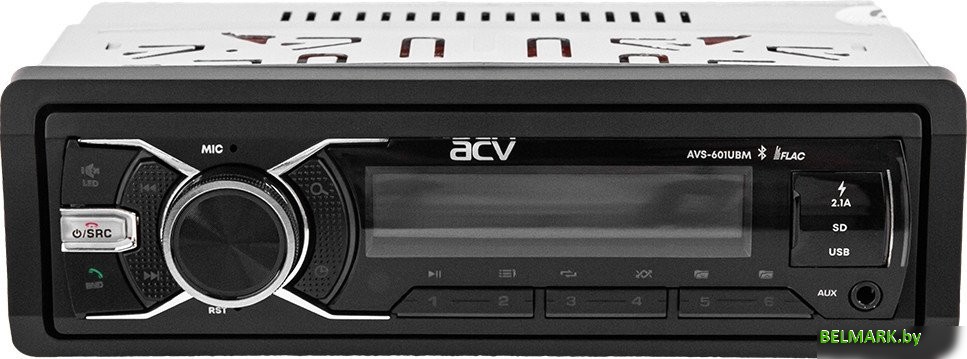 USB-магнитола ACV AVS-601UBM - фото2