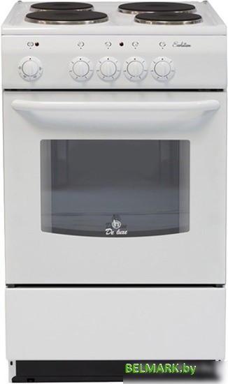 Кухонная плита De luxe 5004.12э (белый) - фото