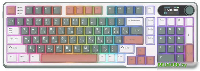 Клавиатура Royal Kludge RK-S98 RGB Camping (RK Chartreuse) - фото2