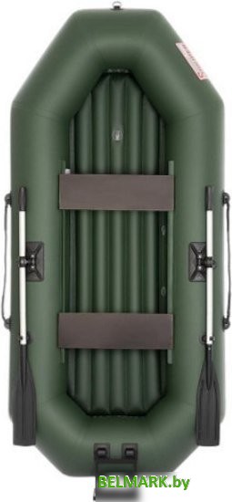 Моторно-гребная лодка Тонар Шкипер А280НТ (зеленый) - фото