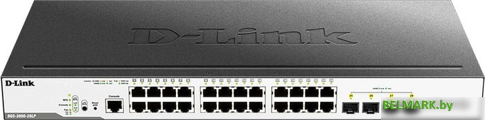 Коммутатор D-Link DGS-3000-28LP/B1A - фото