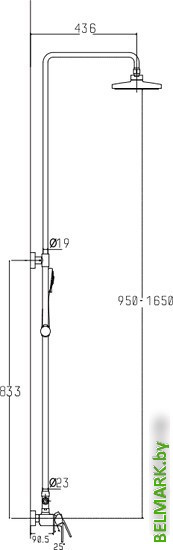 Душевая система Kaiser Guss 68182 - фото2
