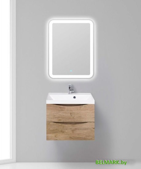 BelBagno Тумба под умывальник Marino-600-2C-SO-RN-P (rovere nature) - фото2