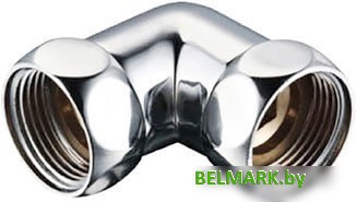 Соединитель Tim Угловой 1F*1/2F г/г K9-LF042 - фото