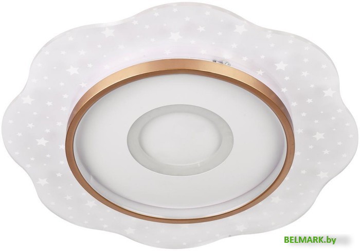 Припотолочная люстра LED4U L1028-500 WH-GD - фото