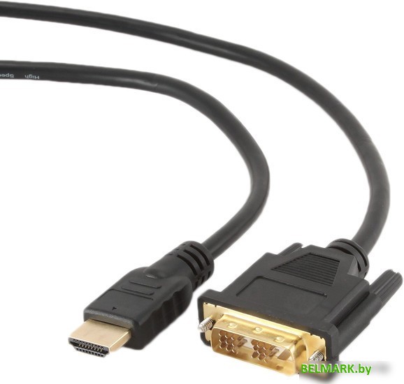 Кабель Cablexpert CC-HDMI-DVI-0.5M - фото