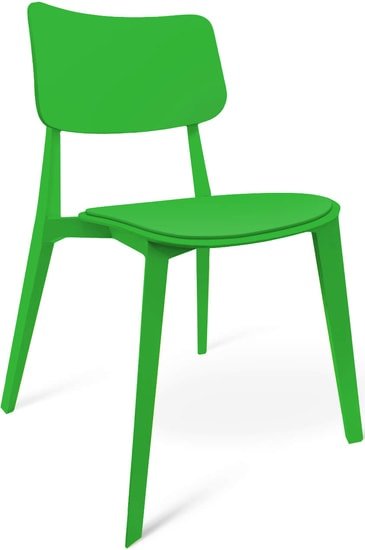 Стул Sheffilton SHT-S110-P (зеленый/зеленый) - фото