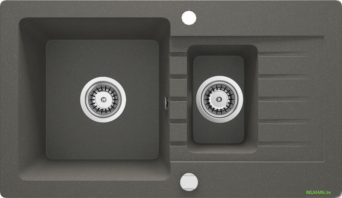 Кухонная мойка Deante Zorba ZQZ T513 (антрацитовый металлик) - фото