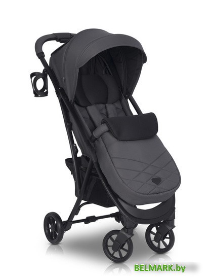 Коляска прогулочная «книга» Euro-Cart Volt Black Edition (iron) - фото