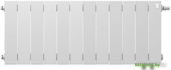 Биметаллический радиатор Royal Thermo PianoForte 300 Bianco Traffico VDR (12 секций) - фото