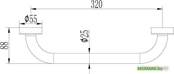 Поручень Ledeme L1718 - фото2