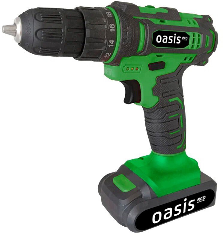 Дрель-шуруповерт Oasis AS-18V Eco (с 2-мя АКБ, кейс) - фото