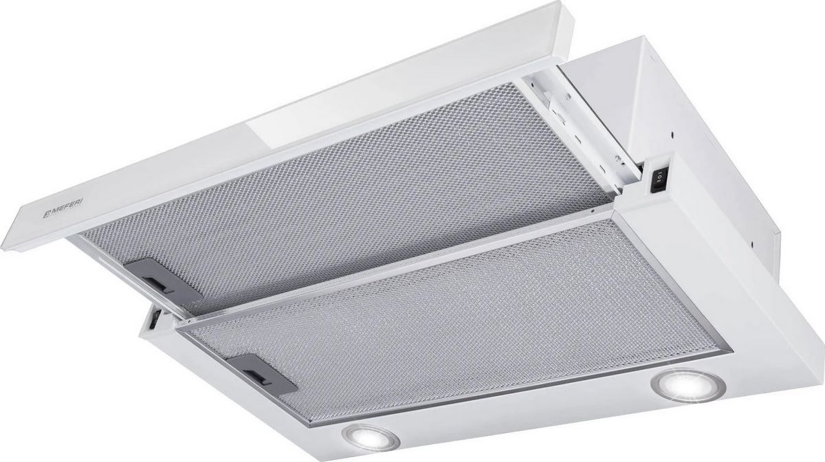 Кухонная вытяжка Meferi SLIDEBOX60WH Glass Ultra - фото2