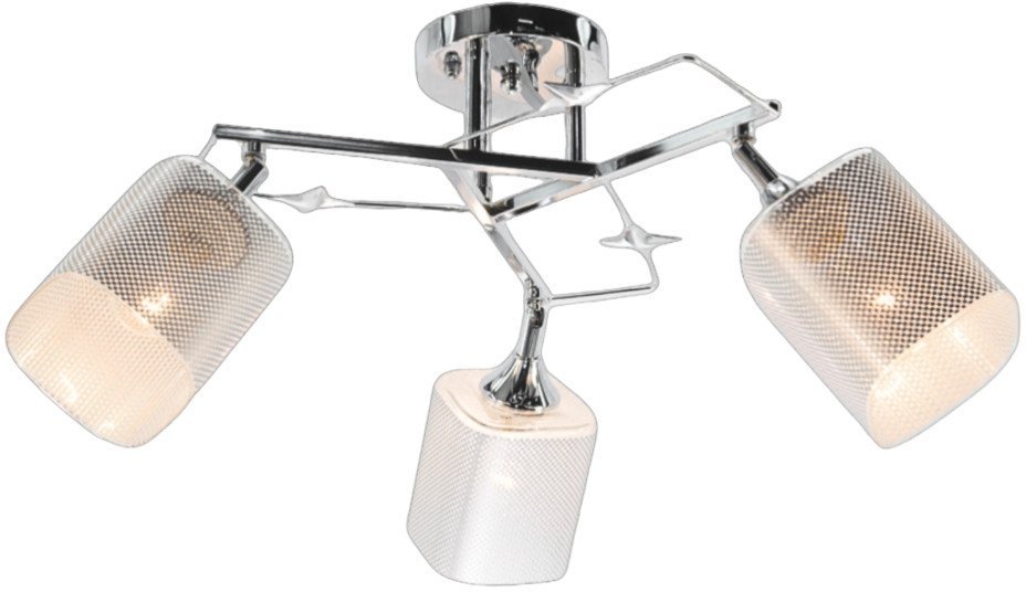 Люстра средней высоты Aitin Pro НПБ 02-3x60-101 6058/3 (хром) - фото