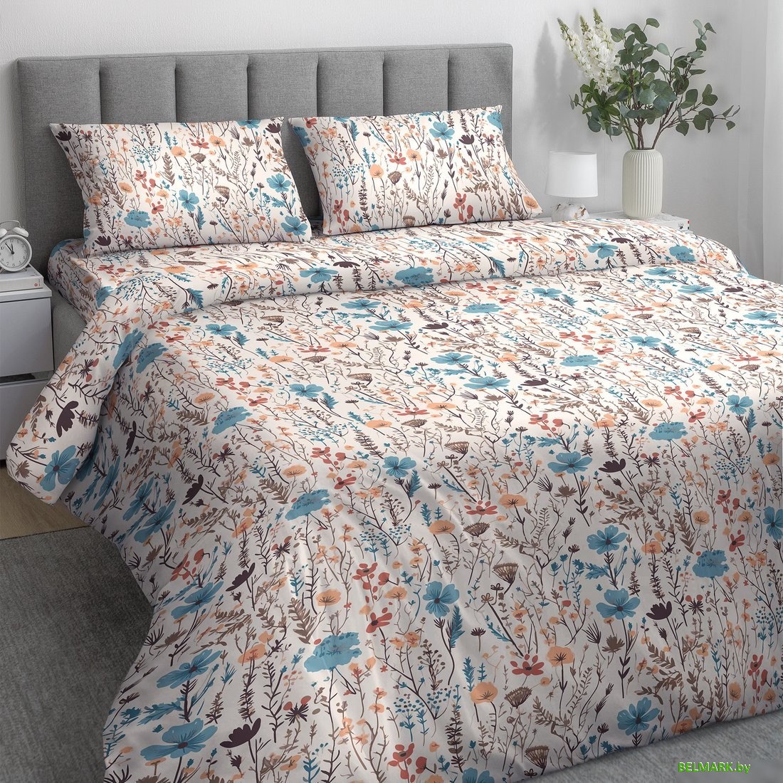 Постельное белье Нордтекс Волшебная Ночь Элегия Евро ВН 2507 30105/1 РФ10 01 - фото