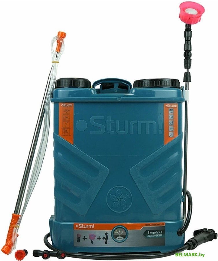 Аккумуляторный опрыскиватель Sturm GS8216N (без АКБ) - фото