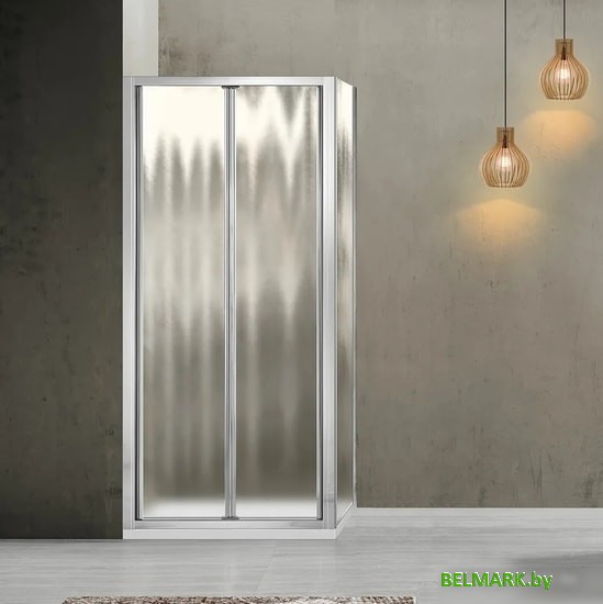 Душевой уголок Vincea Garda VSR-1G8010CH (хром/шиншилла) - фото