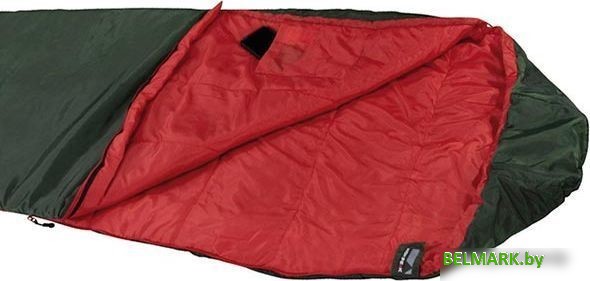 Спальный мешок High Peak Lite Pak 800 23260 (зеленый/красный) - фото2