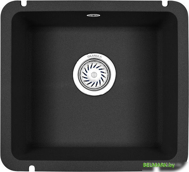Кухонная мойка Granula GR-3601 (черный) - фото