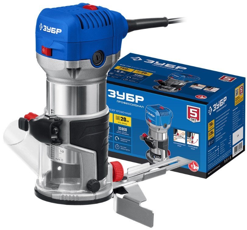 Кромочно-петельный фрезер Зубр ФПК-750 - фото