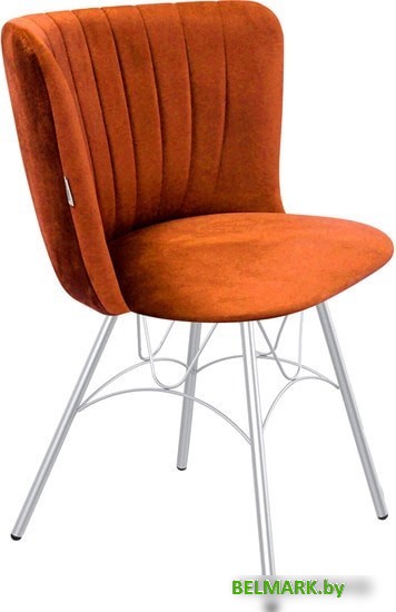 Стул Sheffilton SHT-ST36-1/S100 (песчаная буря/хром лак) - фото