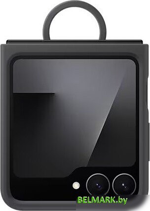 Чехол для телефона Samsung Silicone Case для Samsung Galaxy Z Flip6/Z Flip 7 SE (черный) - фото