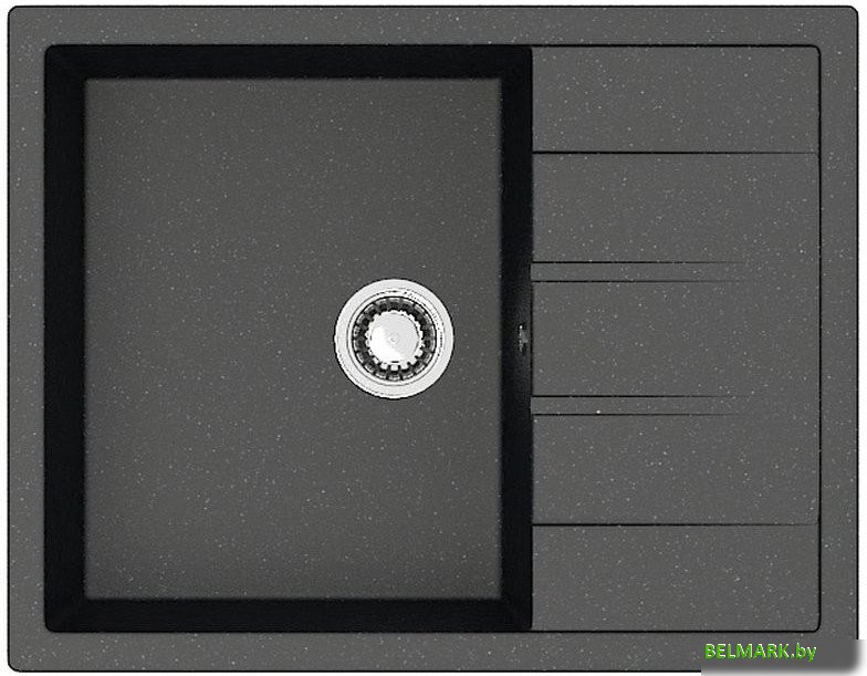 Кухонная мойка Berge BR-6502 + Like F8007122 (черный) - фото2