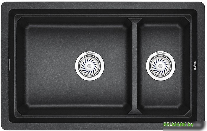 Кухонная мойка Granula KS-7304 (черный) - фото