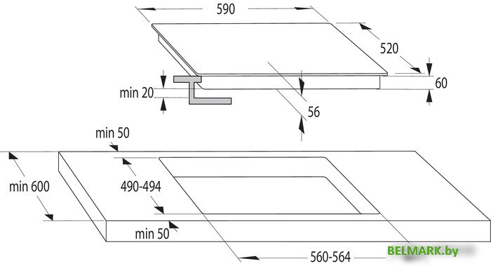 Варочная панель Gorenje ECT63ASC - фото2
